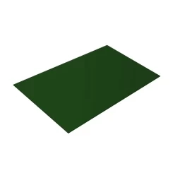 Гладкий лист 0,45 PE с пленкой RAL 6002 лиственно-зеленый