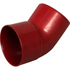 Отвод трубы/Колено выпуска 45° красное
