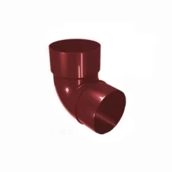 Колено (отвод) соединения трубы 67° коричневое