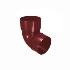 Колено (отвод) соединения трубы 67° красное