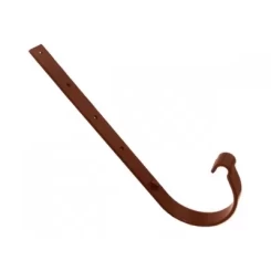 Кронштейн(крюк) желоба карнизный металл коричневый