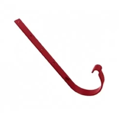 Кронштейн(крюк) желоба карнизный металл красный